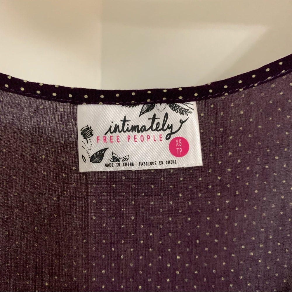 Free People Voile and Lace Trapeze Slip Dress - Picture 6 of 8